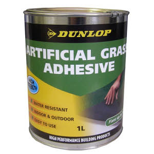 Artifical grass adhesive