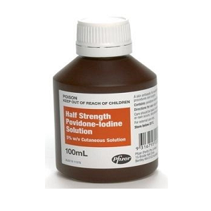 Providine Iodine Half Strength