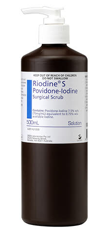 Riodine Surgical Scrub